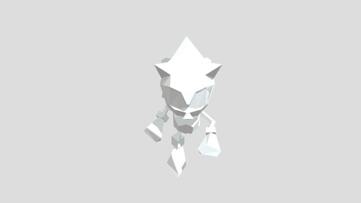Classic Sonic 3D Model
