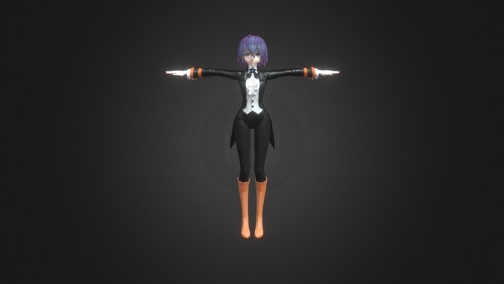 Fem! Pengui - FNaC character 🐧 3D Model