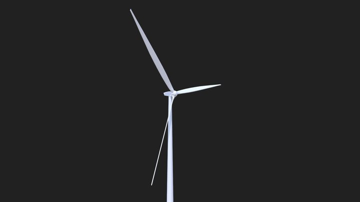 Wind turbine 3D Model