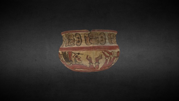 Cuenco Policromo 3D Model