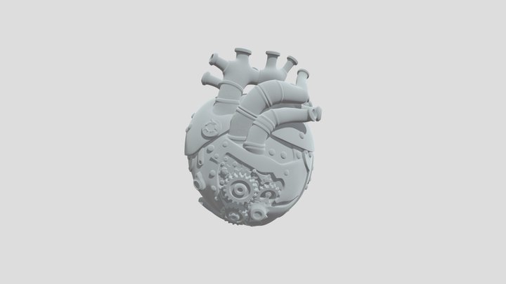 Clockwork Heart 3D Model