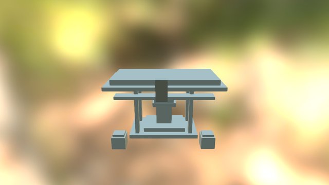 Shrine 3D Model