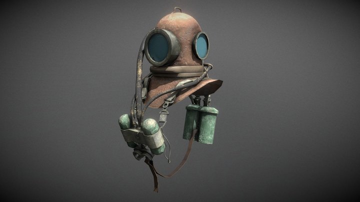 Diving_gear 3D Model