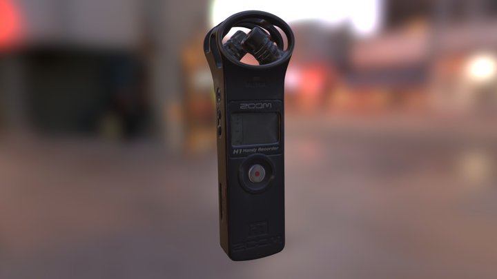 Zoom H1 Handy Recorder 3D Model