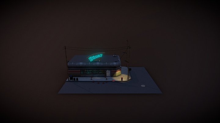 Diner 3D Model