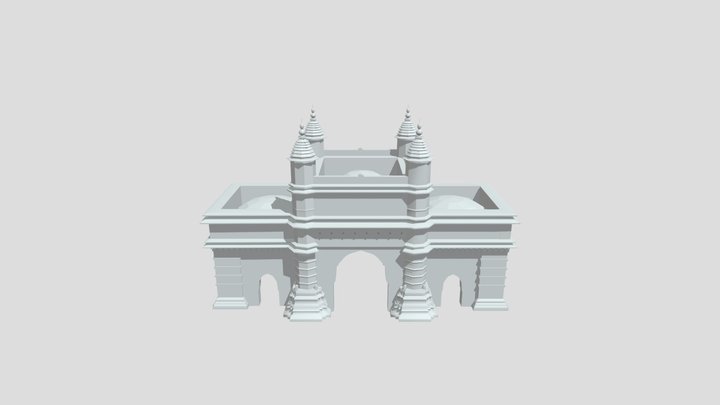 Gateway of India 3D Model
