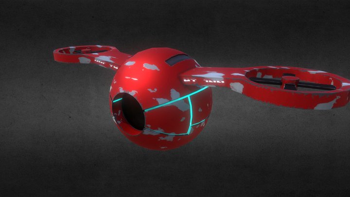 YT Drone 100 3D Model