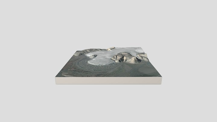 Iceland 3D Model