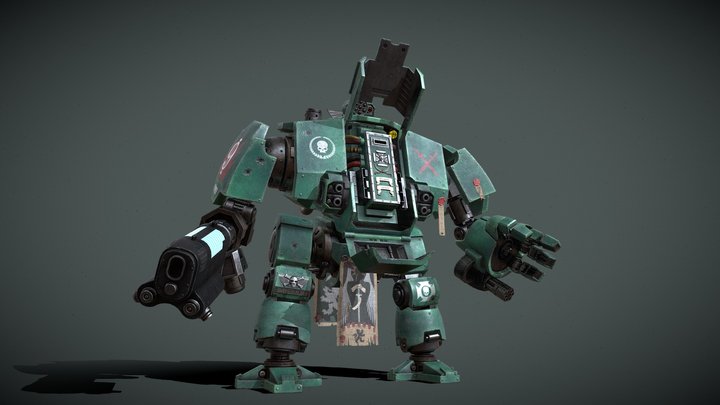 The Honoured Brother Dark Angel Skin 3D Model