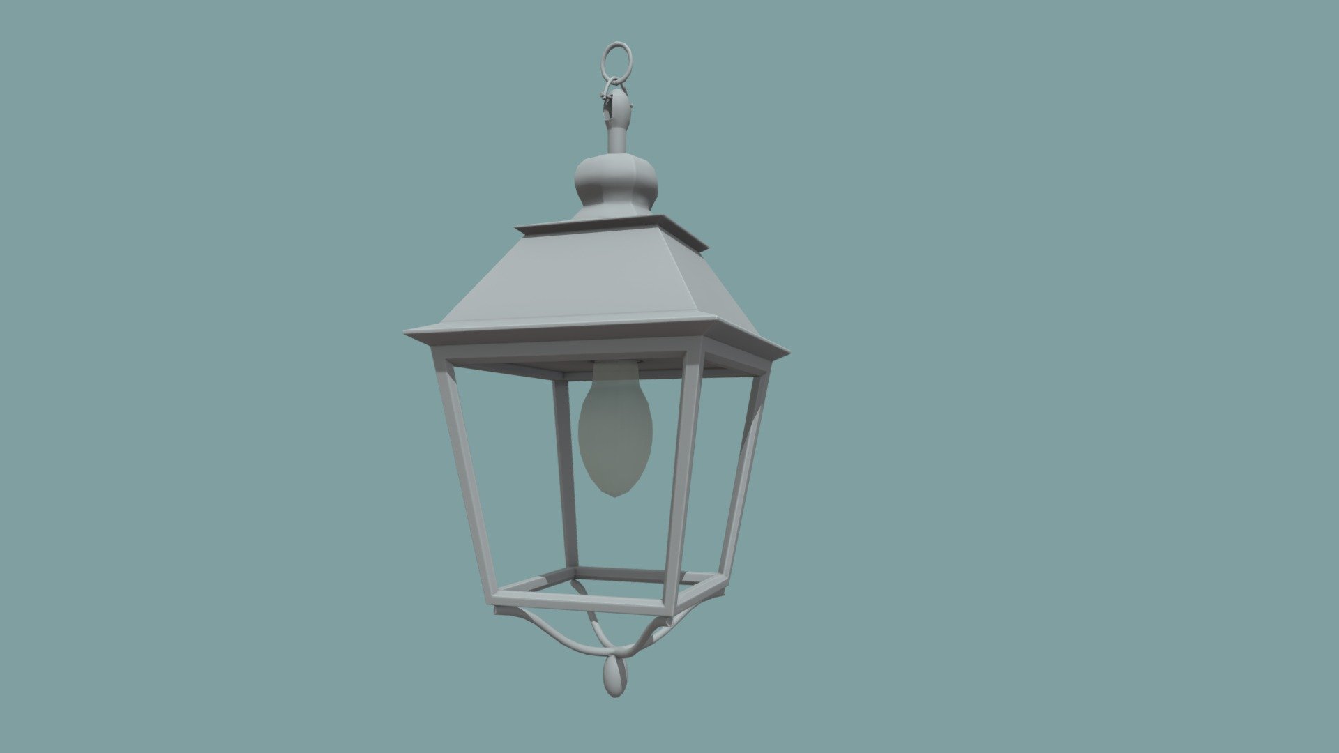 Street lamp Baked