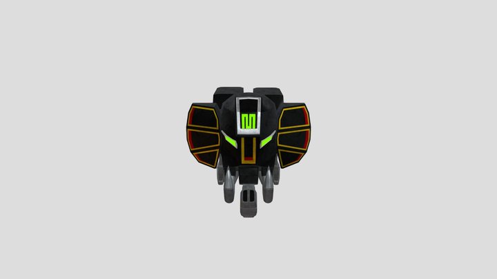 Mastodon From MM Power Rangers/Mammoth Zyuranger 3D Model
