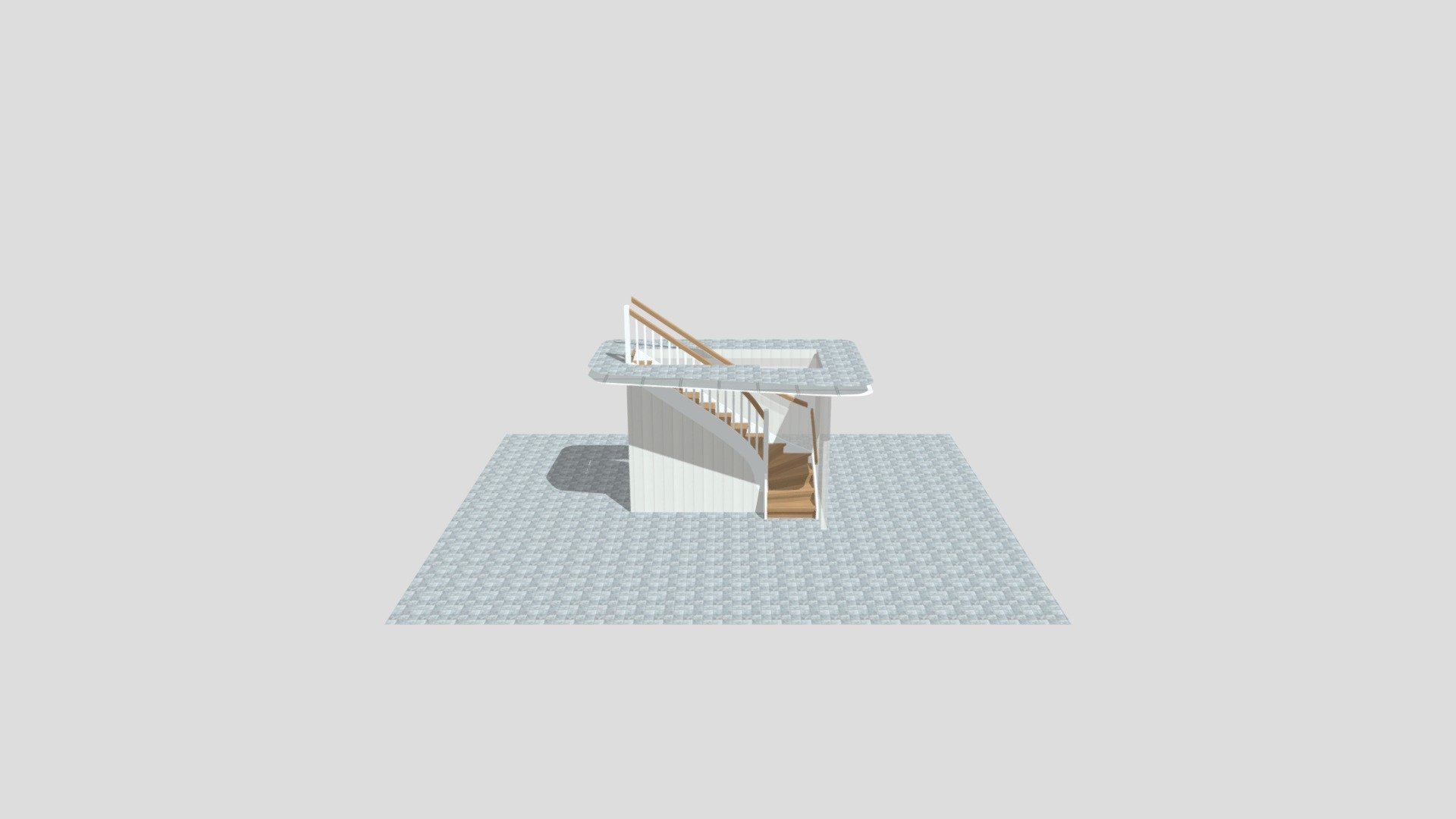 L-trappa - 3D model by Snickeri Stark (@MartinStark) [58d7241] - Sketchfab