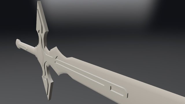 SAO Dark Repulser 3D Model