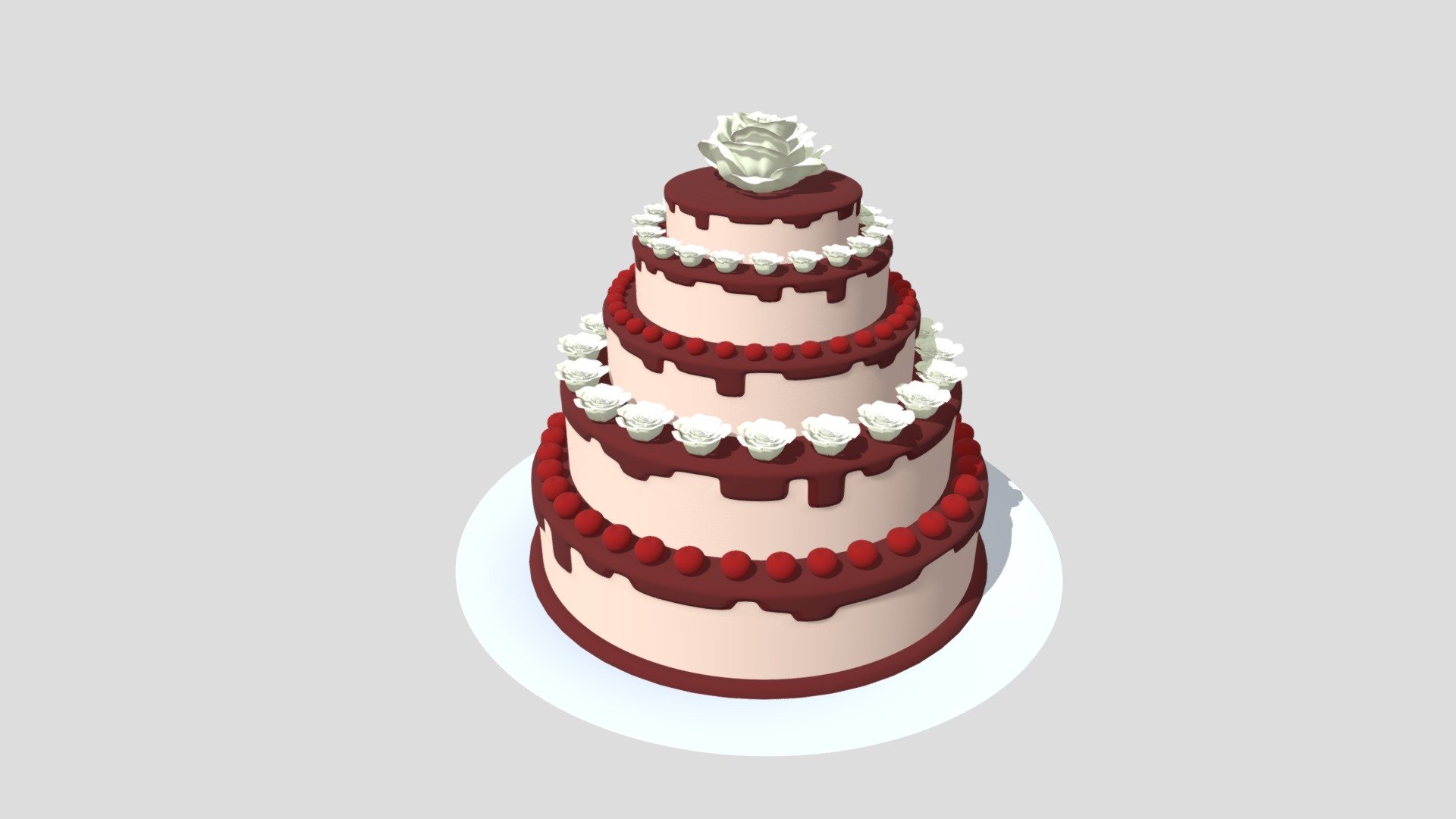 Cake Download Free 3d Model By Alexyefremov 58d8d1b Sketchfab 0993