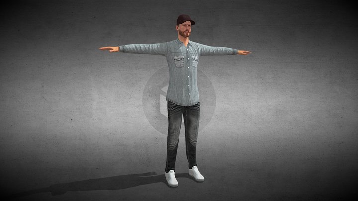 Character 01 3D Model