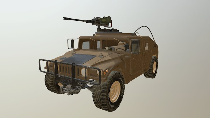 Vehicle Tactical2 3D Model