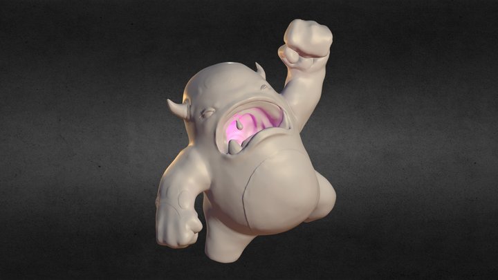 Sculpting Melvin 3D Model
