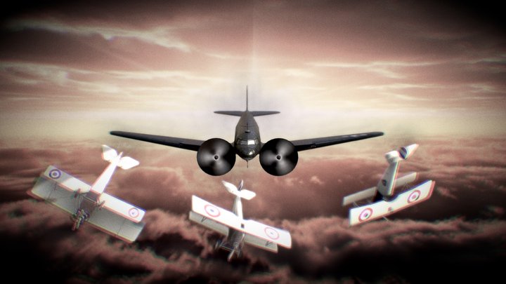 AVIONES TEST 3D Model