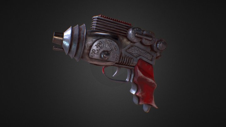 Atomic Disintegrator 3D Model