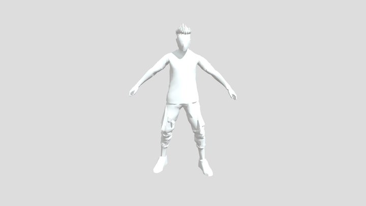 untitled cowok order 3D Model