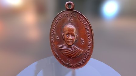 หลวงพ่อวัน(พระครูธรรมสาทิศ) วัดดอนคา 3D Model