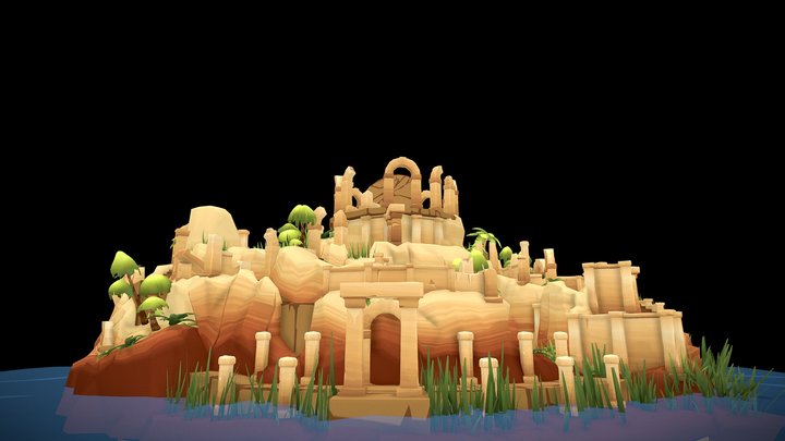 Dr Sketchlove's Lair 3D Model