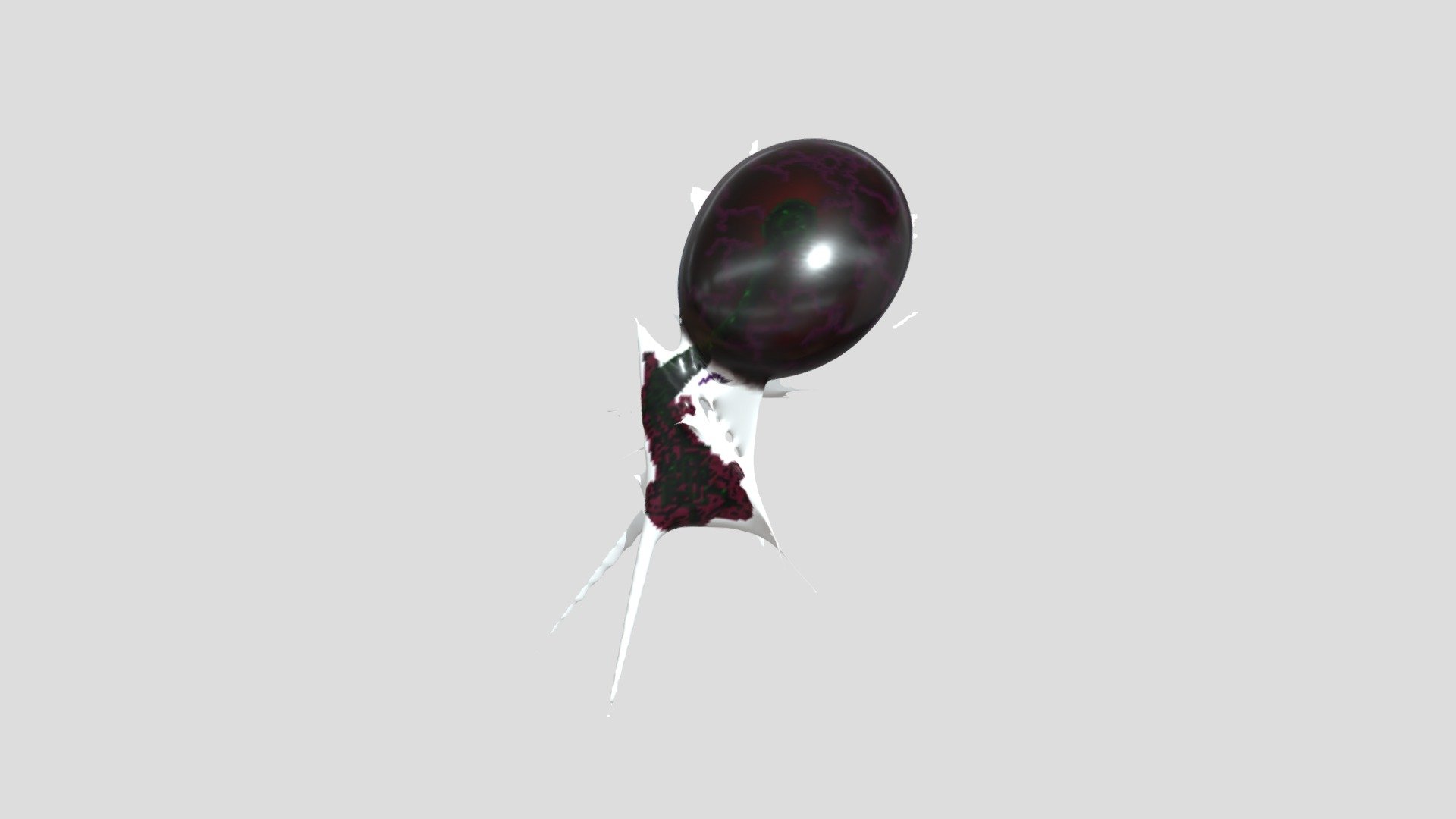 Living milk splash