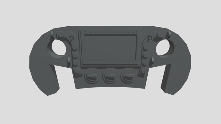 Formula 1 Steering Wheel - Prototype 3D Model