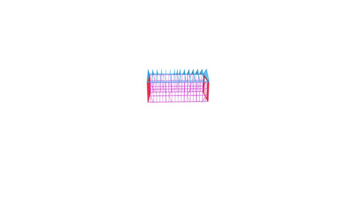 12X7M- Gable 3D Model