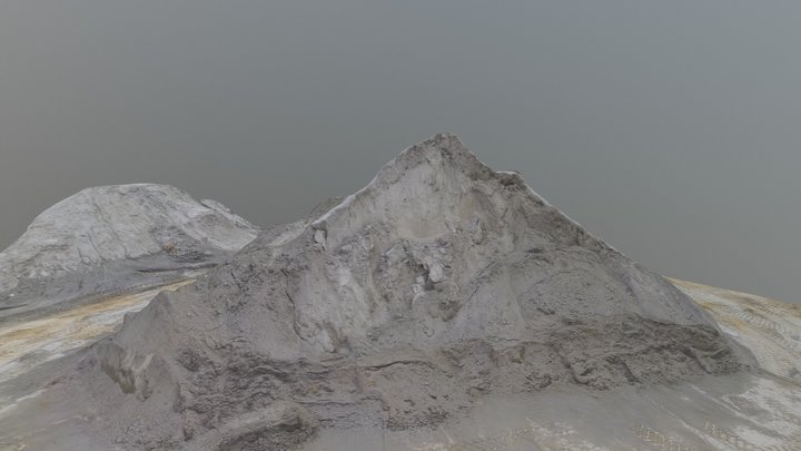 Volumétrie d'un ''stock pile'' 3D Model