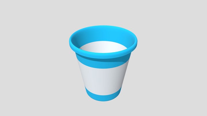 Trash can 3D Model