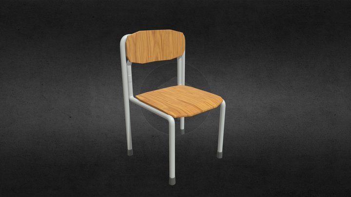chair_low 3D Model