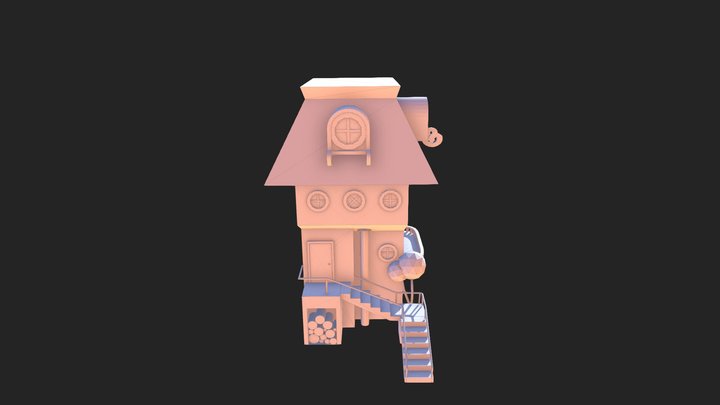 Little House 3D Model