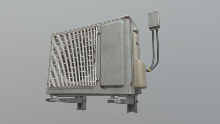 Air Conditioner 3D Model
