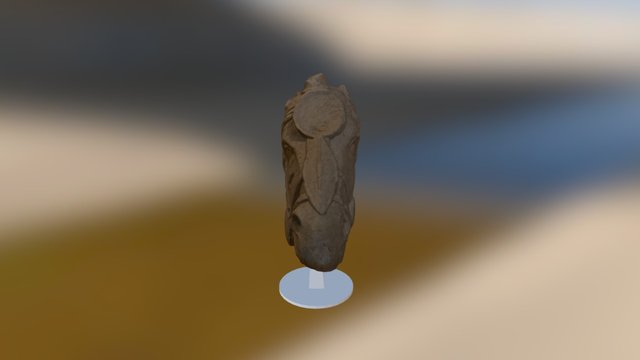 cabeza caballo ibérico/ Horse's head. 3D Model