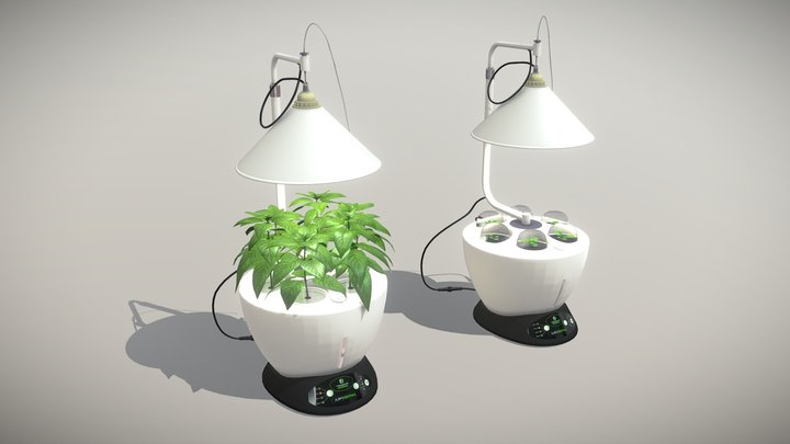 Revone Magic Garden phyto lamp 3D Model
