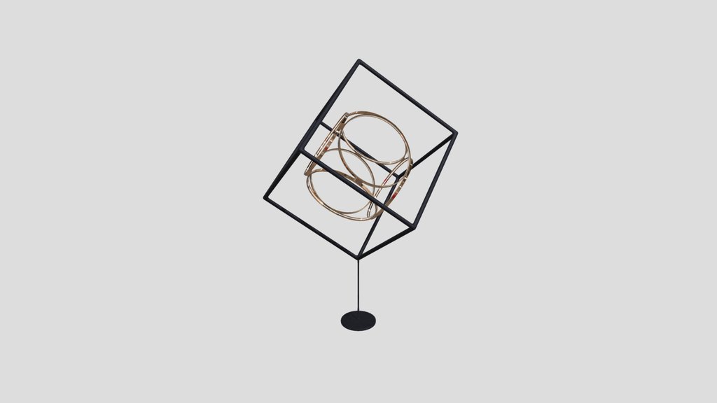 Futuristic Ring Sphere Light