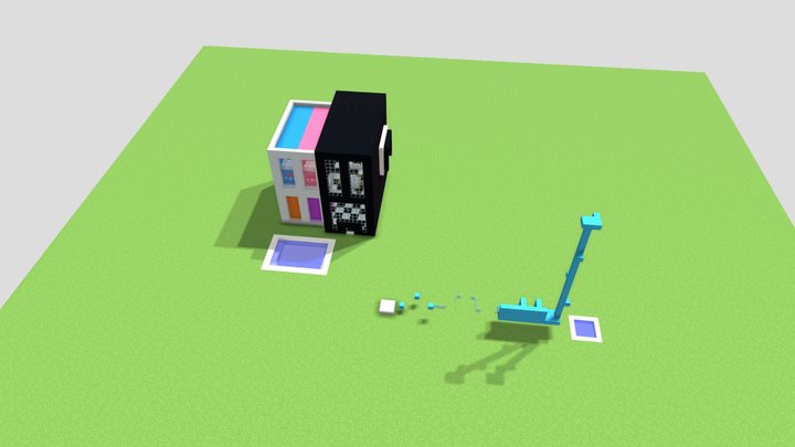 Cookiepea's creative 3D Model