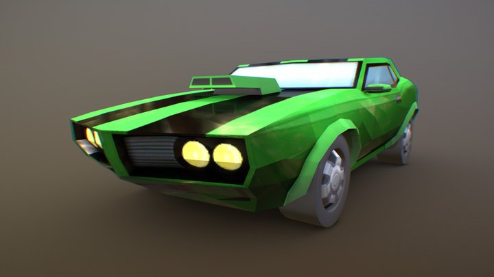 Kevin's Car - Ben 10 Alien Force 3D Model