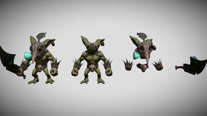 Goblin PACK 3D Model