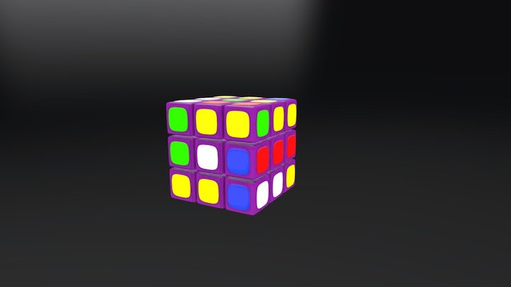 кубик рубик 3D Model