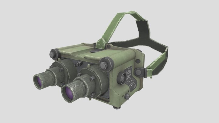 AN PVS-5A Night Vision Goggles 3D Model