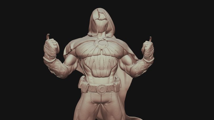 Moon Knight FREE 3D Print model 3D Model