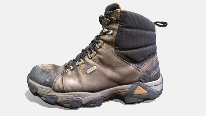 Hiking Boot - Day Hiking 3D Model