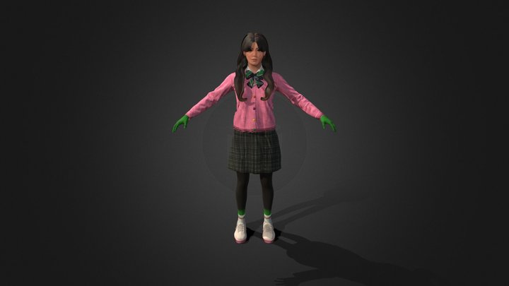 Lee Na-yeon 3D Model