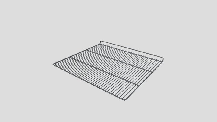 Kitchen Fridge Rack 3D Model