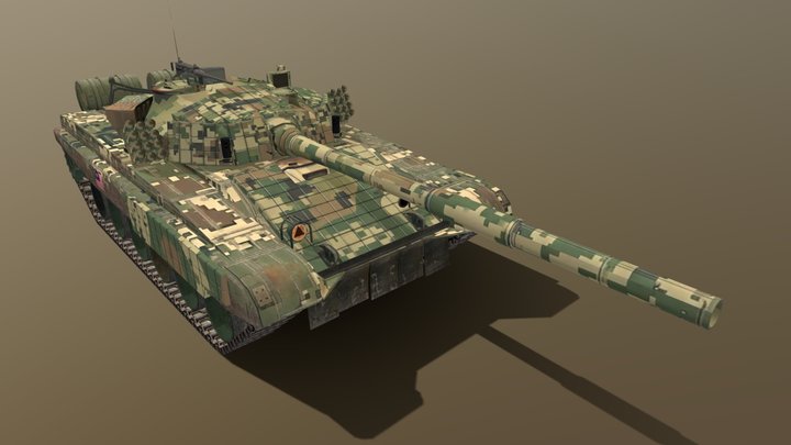 Malaysian PT-91M Pendekar – Modelo 3D gratuito STL