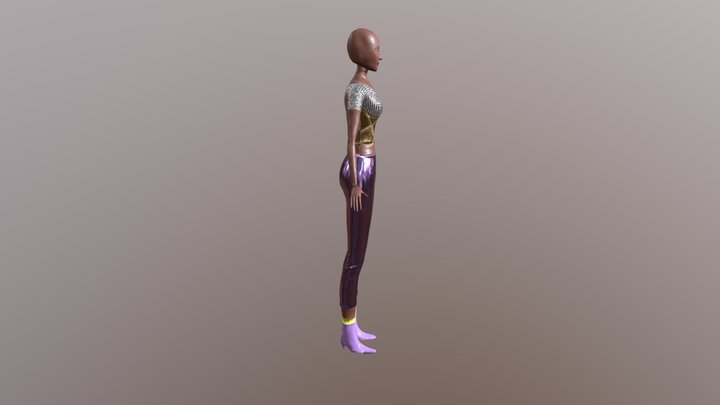 Personajemujer 3D Model