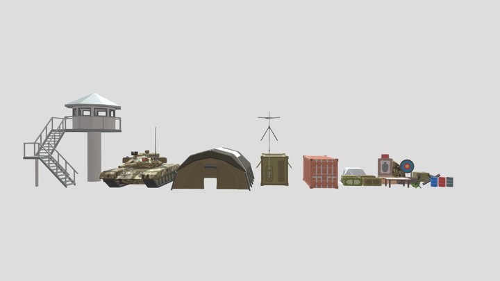 Military 3D Model