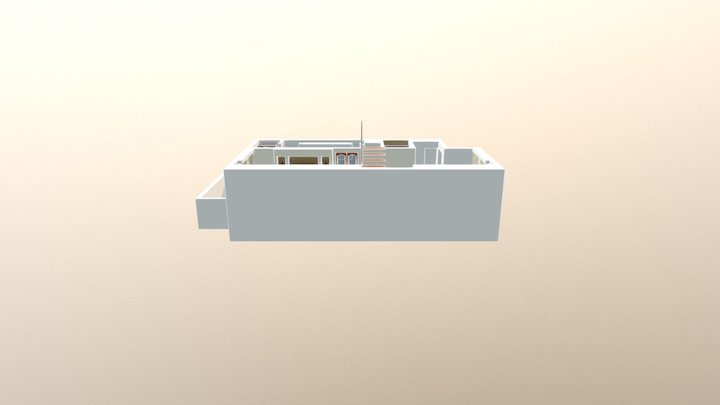 piso 1 3D Model